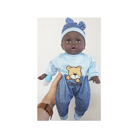 GEORGIE BLACK DOLL WITH BOTTLE