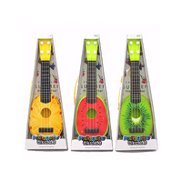 FRUIT GUITAR UKULELE 4 STRING 3 ASST