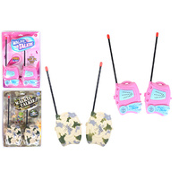 PINK AND CAMO WALKIE TALKIES