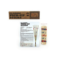 WOODEN PICK UP STICKS 41PC