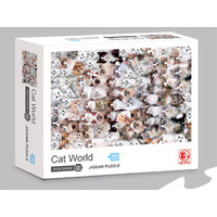 CAT WORLD PUZZLE 1000PC