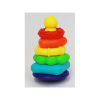 COLOURFUL RING STACKING TOWER