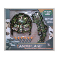 MILITARY SOFT BULLET GUN WITH MASK