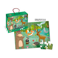 IN THE FOREST KIDS FLOOR PUZZLE 35PC