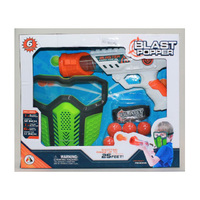 AIR POPPER PISTOL WITH FACE SHIELD