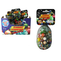 GLASS MARBLES 350G ASST UN12