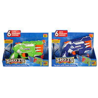SHOTS FOAM BULLET GUNS 3ASST 30X22CM