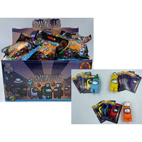AMONG US SECRET FIGURINE & CARDS IN BAG UN24