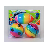 3 PACK FLURO BALLS