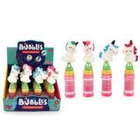 BUBBLES W/SQUEEZY UNICORN BLOWER 50ML UN12