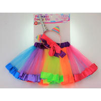 UNICORN DRESS UP WITH RAINBOW SKIRT