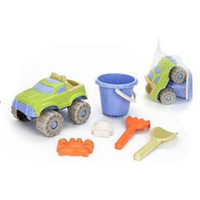BIO PLASTIC BEACH CAR SET