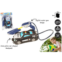 WATER GUN POLICE BACKPACK 39X32CM