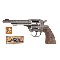 CLASSIC COWBOY METAL CAP GUN REVOLVER
