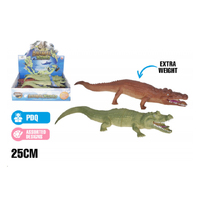 ANIMAL WORLD CROCODILE FIGURINES 6ASST UN8