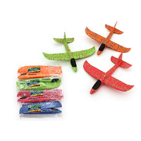 GLIDER GIANT FOAM GLIDER PLANE 4ASST 37CM SOLD QTY12