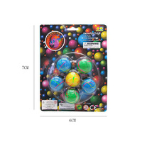 BOUNCY BALLS PK6 MARBLE SOLD QTY12