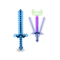 PIXELATED EPIC LIGHT AND SOUND SWORD