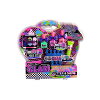 SPARKLE GLAM NAILS AND MAKEUP