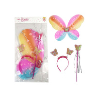 PARTY WING SET BUTTERFLY 3PC
