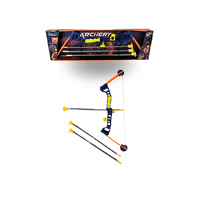 COMPOUND BOW WITH 3 SUCTION ARROWS