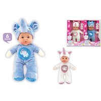 31CM ADORABLE COSTUMED BABY GIRL 2 ASST SOLD QTY6