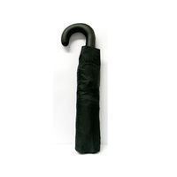 UMB. AUTO OPEN HOOK HANDLE BLACK