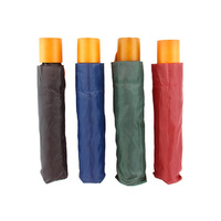 UMBRELLA 3 FOLD WOODEN HANDLE UN12