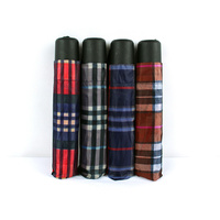 UMBRELLA 3 FOLD TARTAN