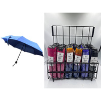 TWO FOLD UMBRELLA WOMEN ASST UN30