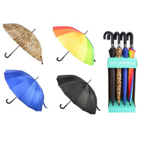 FASHION GOLF UMBRELLA 4ASST UN12