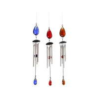GEM TEAR DROP WINDCHIME 3ASST