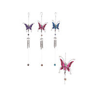 PEWTER FAIRY WINDCHIME 3ASST