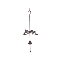 METAL BFLY W/BELL 16.5X50CM