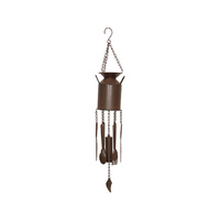 70CM CAST IRON MILK CAN WINDCHIME QTY 2