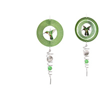 46CM METAL 3D HUMMINGBIRD SPINNER