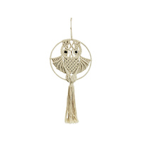 60CM HANGING MACRAME OWL