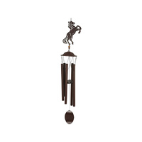 97CM METAL HORSE W/CHIME
