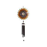 JUMBO EPOXY SUNFLOWER W/CHIME