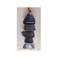 CERAMIC FISH WINDCHIME