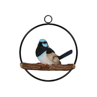 18CM WREN IN BLACK RING QTY 2