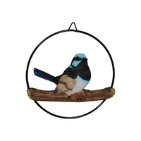 13CM FAIRY WREN IN RING QTY 2
