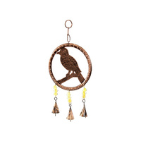 HANDCRAFTED HANGING BIRDS W/BEADS