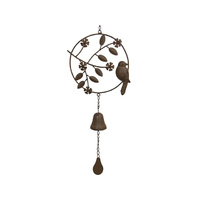 69CM CAST IRON BIRD QTY 2