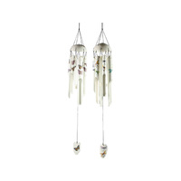 6 TUBE WHITE BAMBOO CHIME 2ASST