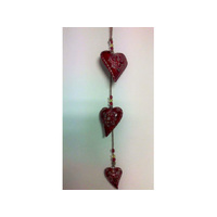 3 RED HEART STRING