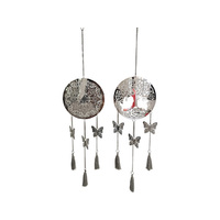 18CM TOL/MANDALA HANGING MOBILE W/TASSLE QTY 2
