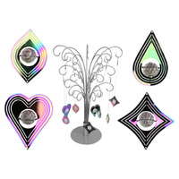 SUNCATCHER WITH SPINNER 4ASST UN48