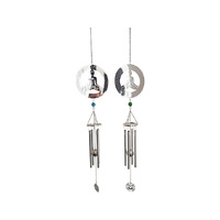 SILVER FLOWER PATTERN YOGA LADY 2ASST
