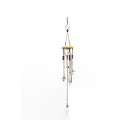 WINDCHIME 5TUBE W/FISH DSN 7X50CM